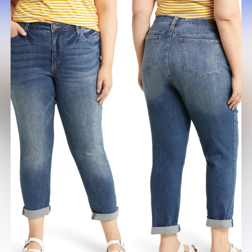 KUT From the Kloth Katy Straight Leg Boyfriend Jean